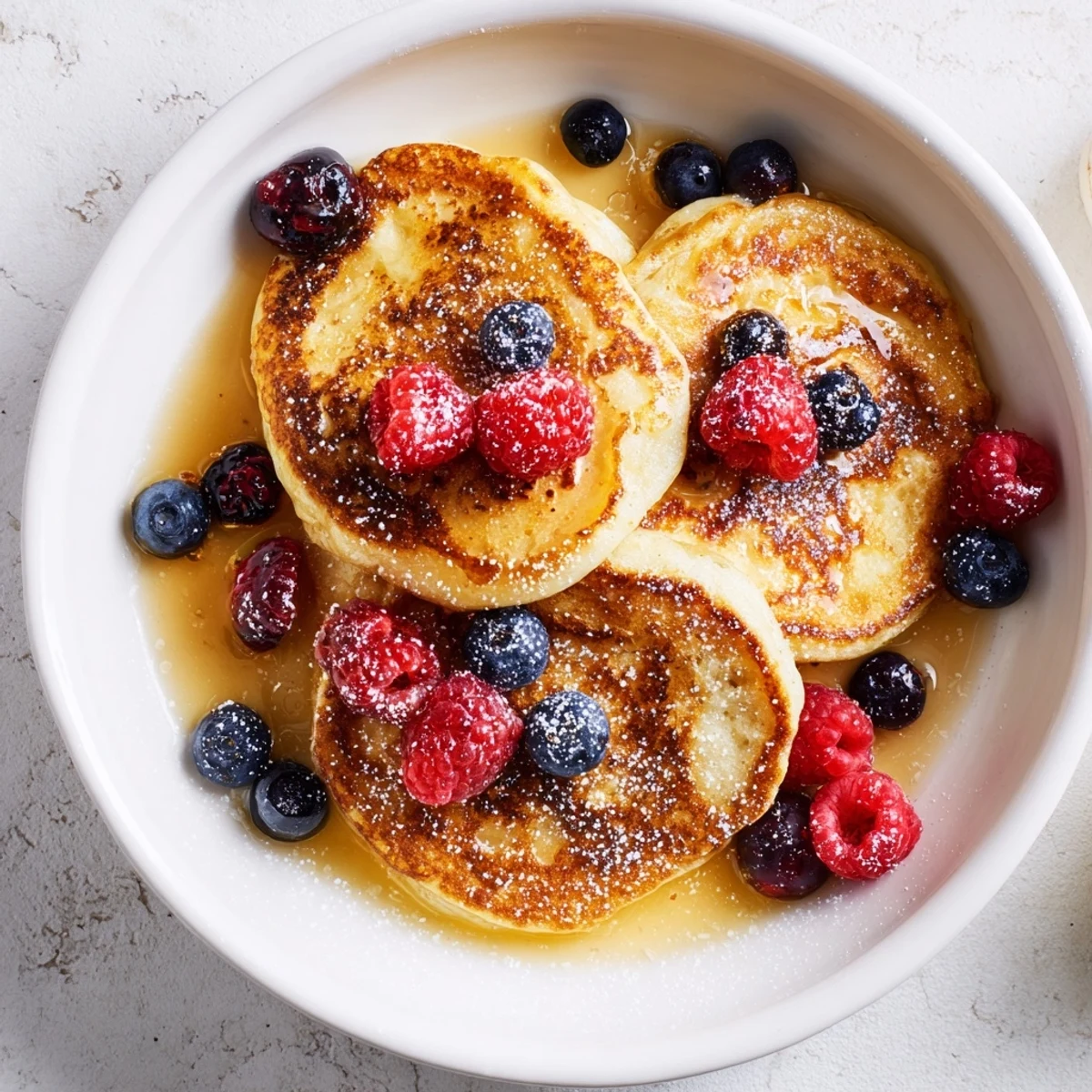 Fluffy Ricotta Pancakes