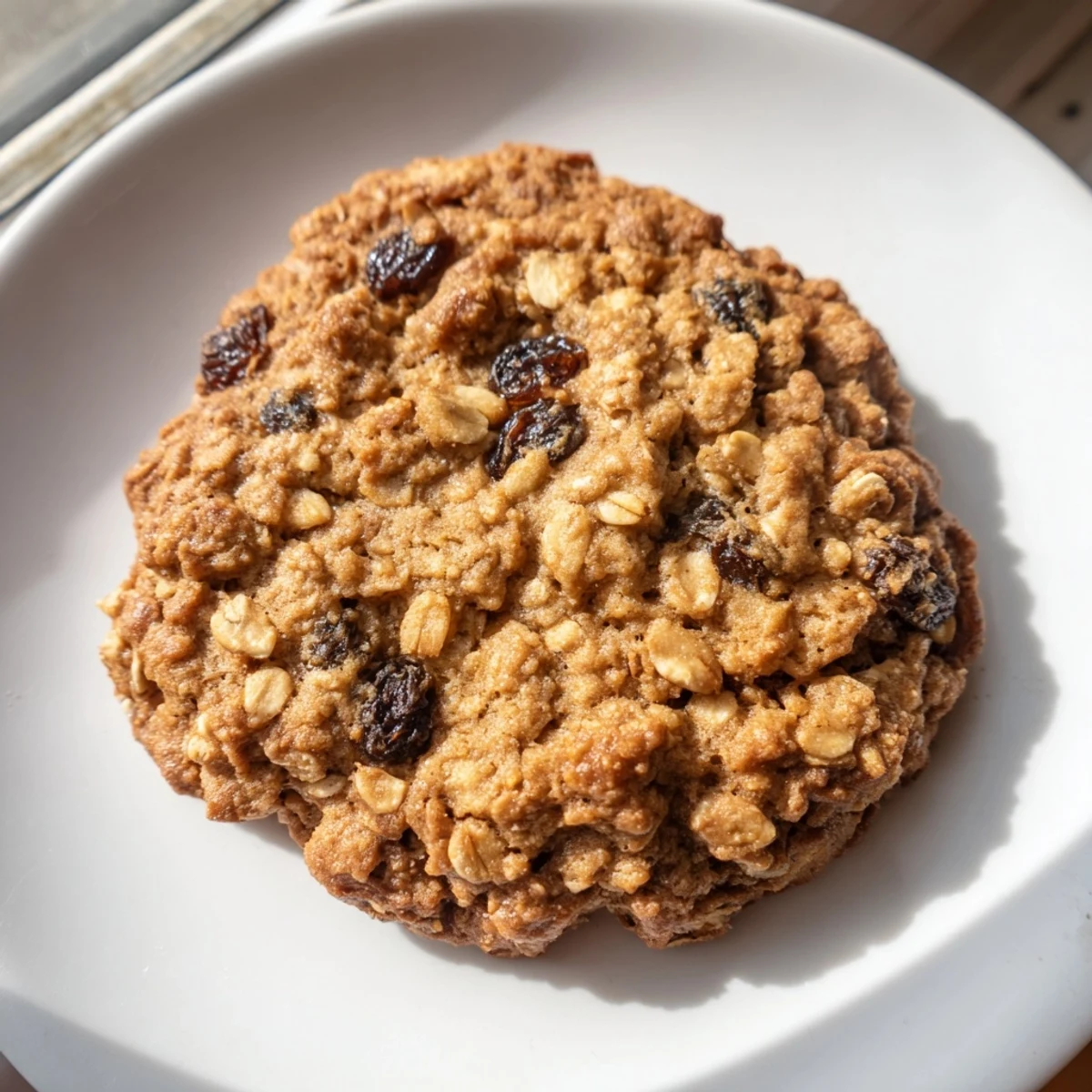 Chewy Oatmeal Raisin Cookies