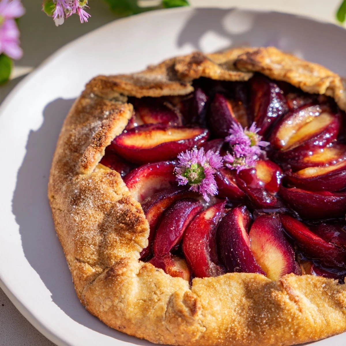 Honey Plum Galette