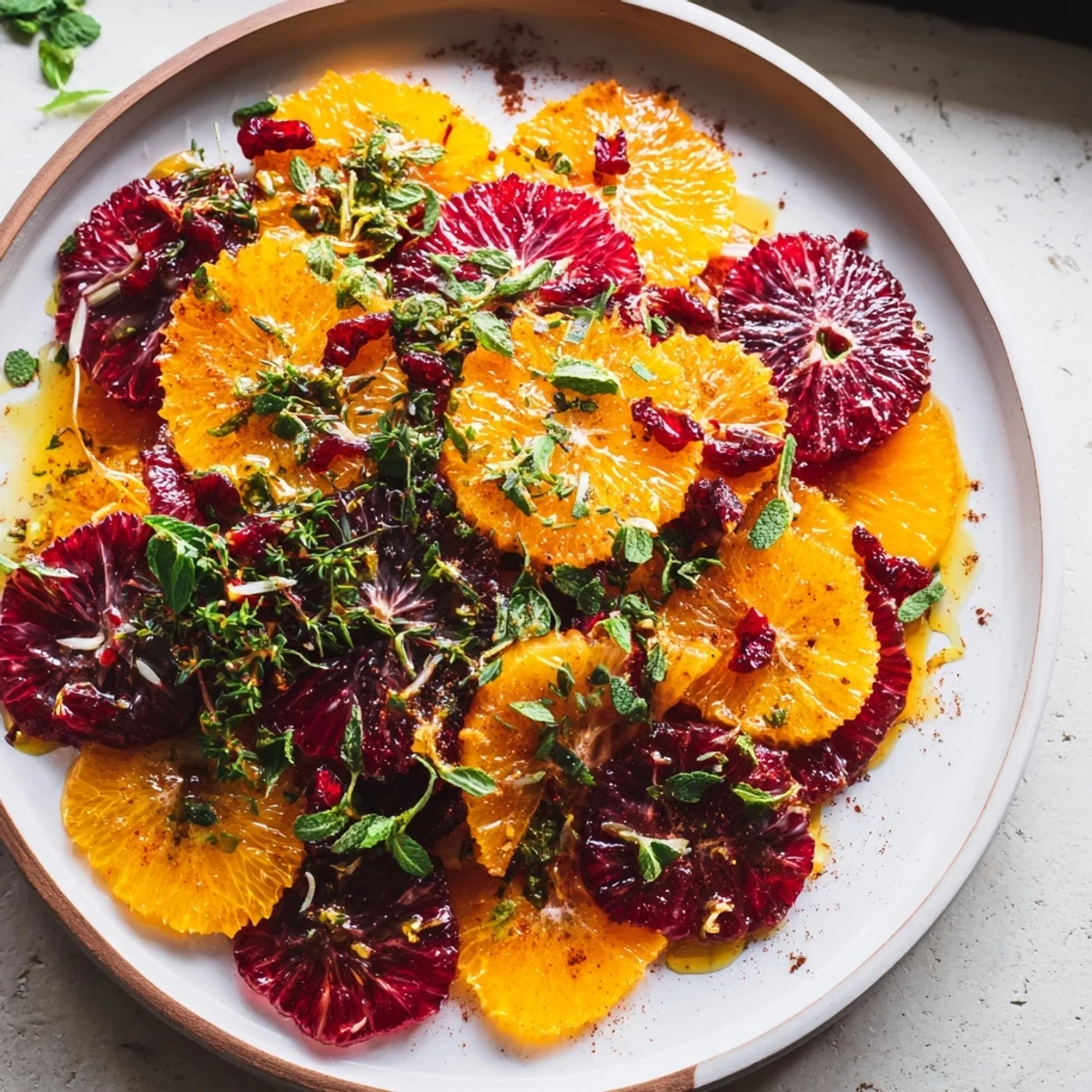 Winter Fruit Orange Cranberries