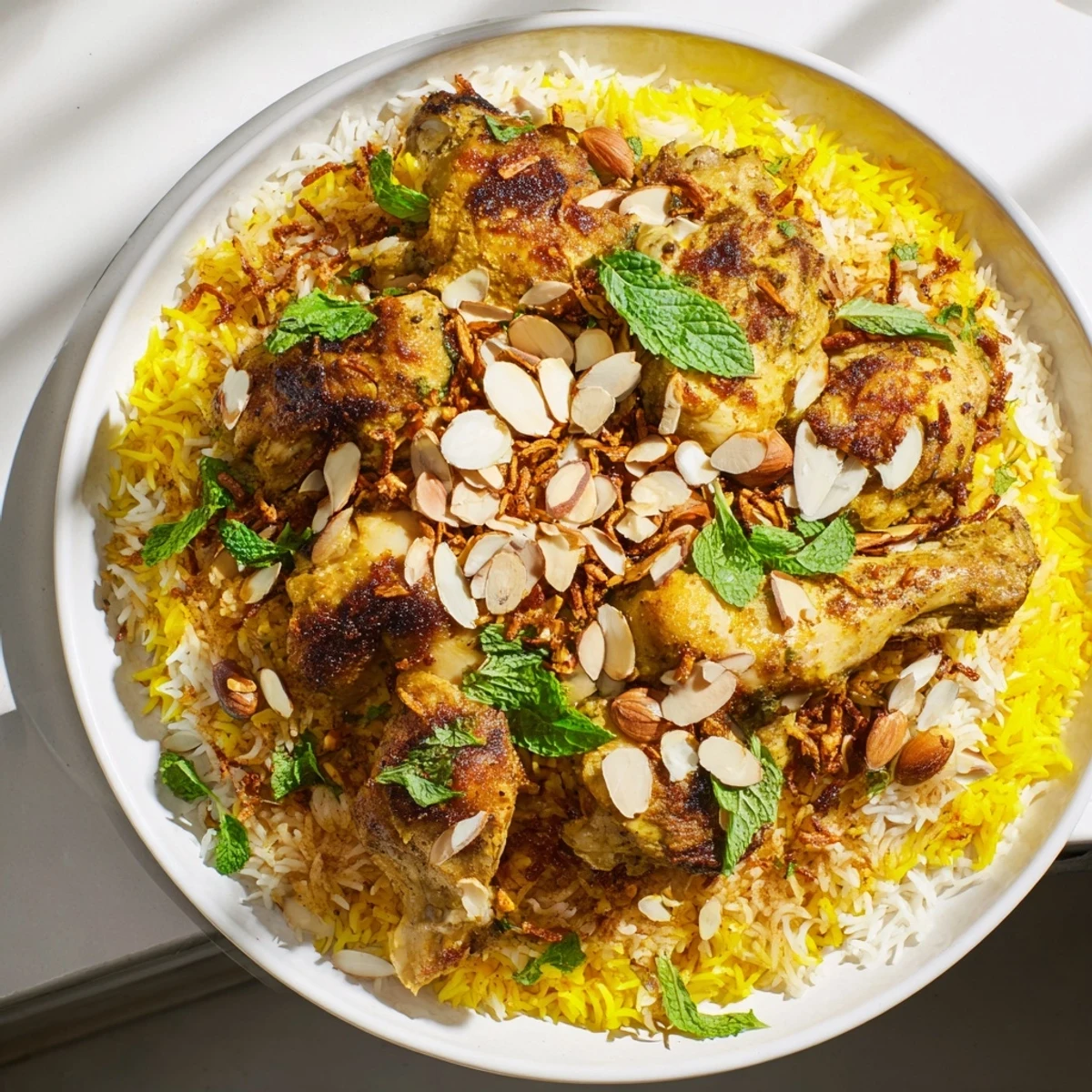 Kuwaiti Biryani Layered Rice