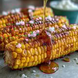 Juicy corn on the cob cooked in the microwave, wrapped in husk for maximum sweetness and tender, buttery kernels.