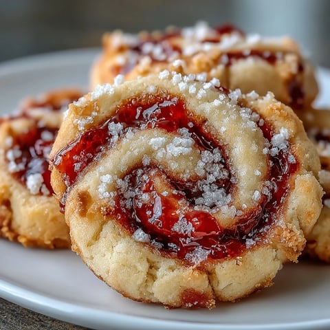 Freshly baked Raspberry Swirl Shortbread Cookies rest on a wire cooling rack.