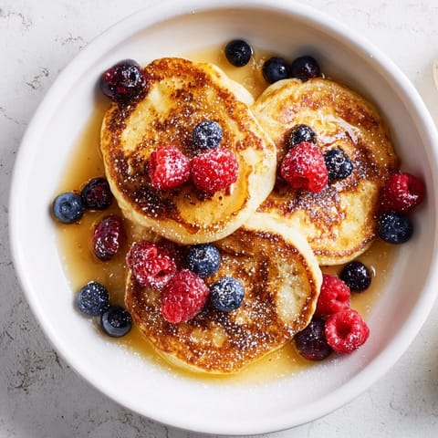 Fluffy Ricotta Pancakes