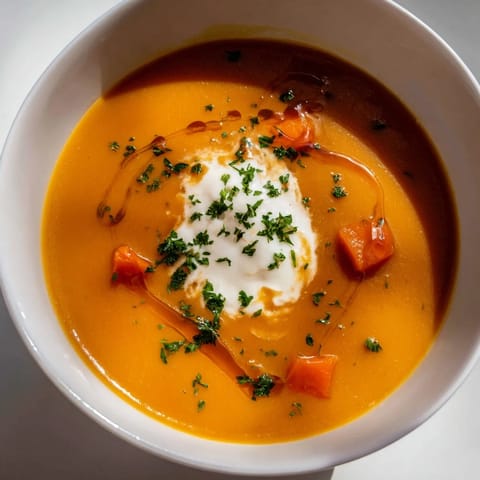 Sweet Maple Carrot Soup