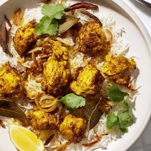 Easy Chicken Biryani Flavor