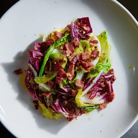 Bitter Greens Warm Bacon