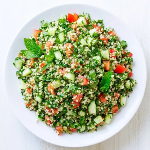 Lebanese Tabbouleh Fresh Salad