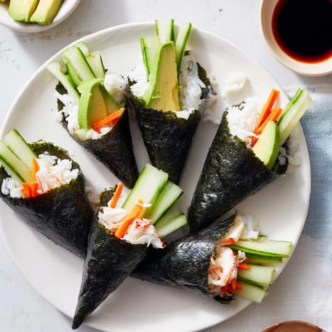 Sushi Rice Hand Rolls