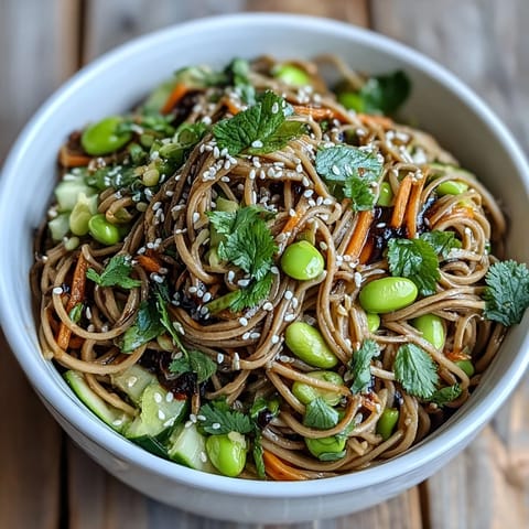 Soba Noodle Bowl Sesame