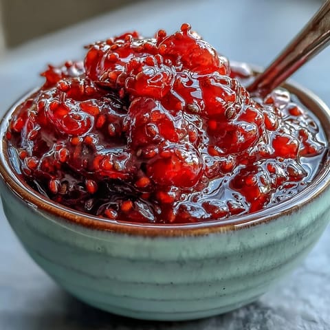 Raspberry Lemon Chia Jam