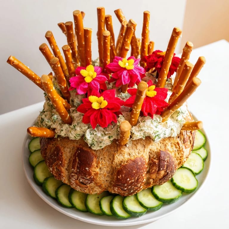 A close-up image showcases the beautiful arrangement of The Desert Cactus Bloom, perfect for any gathering.