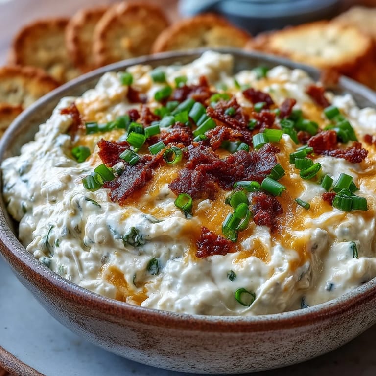 An easy appetizer spread of Crack Corn Dip in a baking dish, garnished with extra cheese and fresh jalapeños.