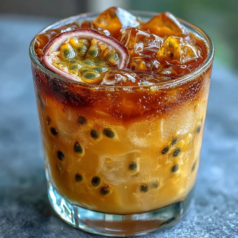 Enjoy this beautiful Tropical Sunrise Mocktail, a fruity, non-alcoholic delight.