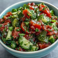 Vibrant Pickle de Gallo salsa with fresh tomatoes, lime, and jalapeño.